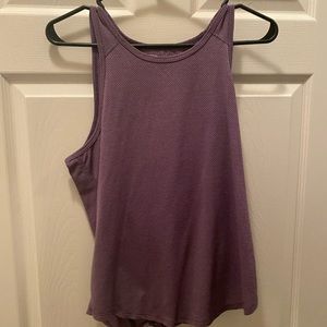 Purple workout tank